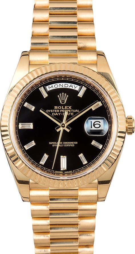 the Rolex day date 40mm